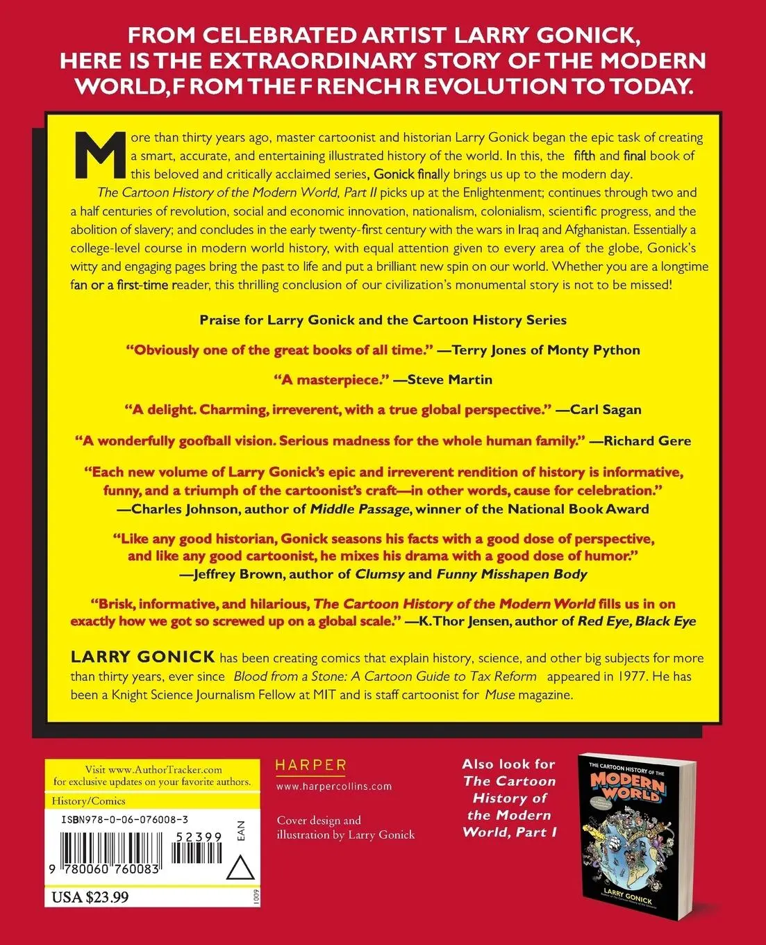 Rückseite: 9780060760083 | The Cartoon History of the Modern World, Part II | Larry Gonick | Buch