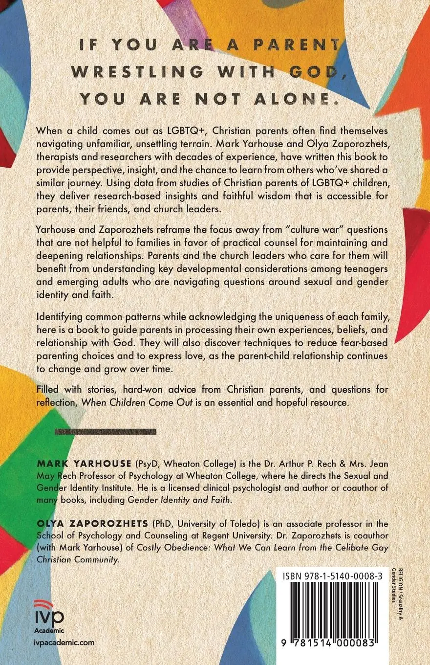 Rückseite: 9781514000083 | When Children Come Out | A Guide for Christian Parents | Taschenbuch