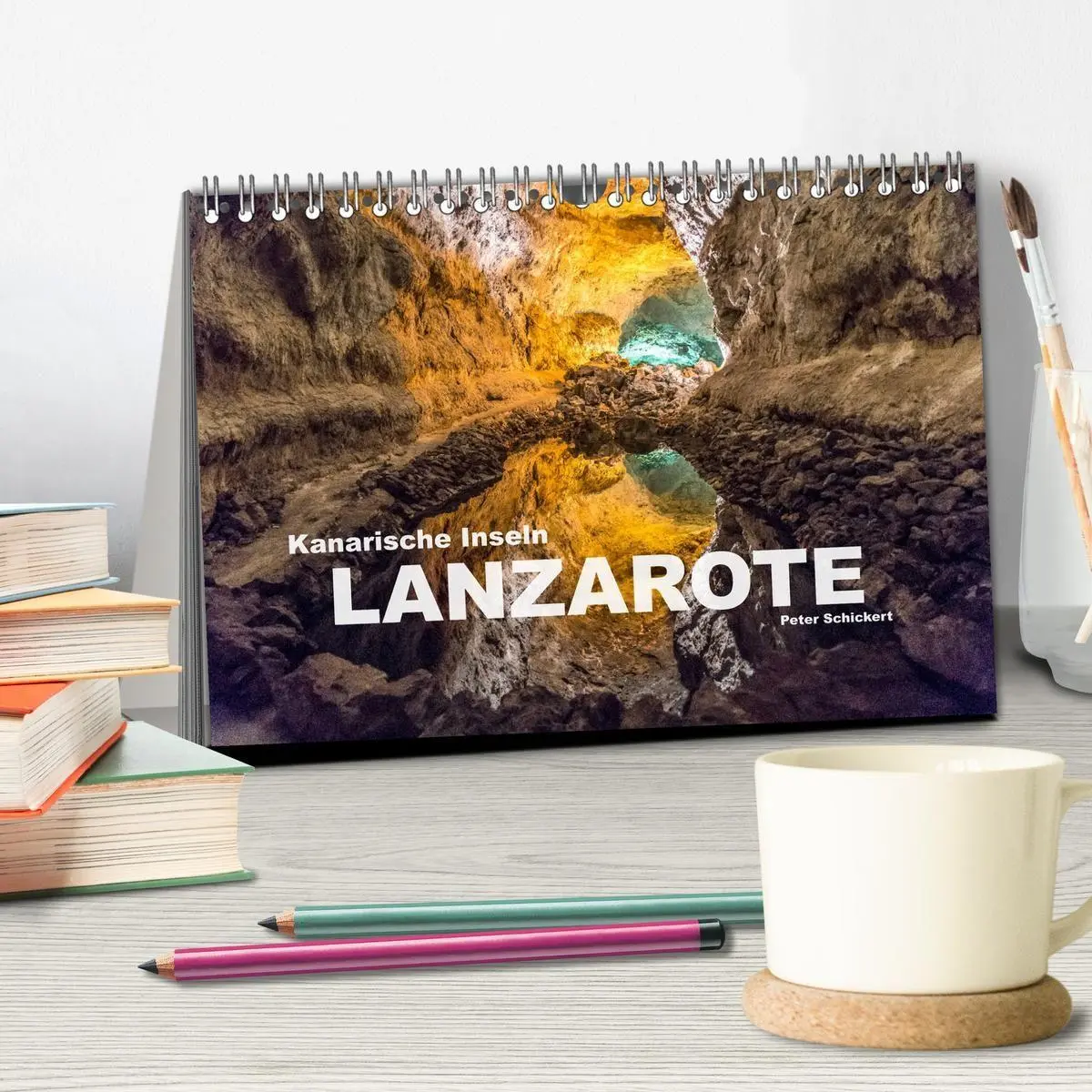 Bild: 9783569590083 | Kanarische Inseln - Lanzarote (Tischkalender 2027 DIN A5 quer),...