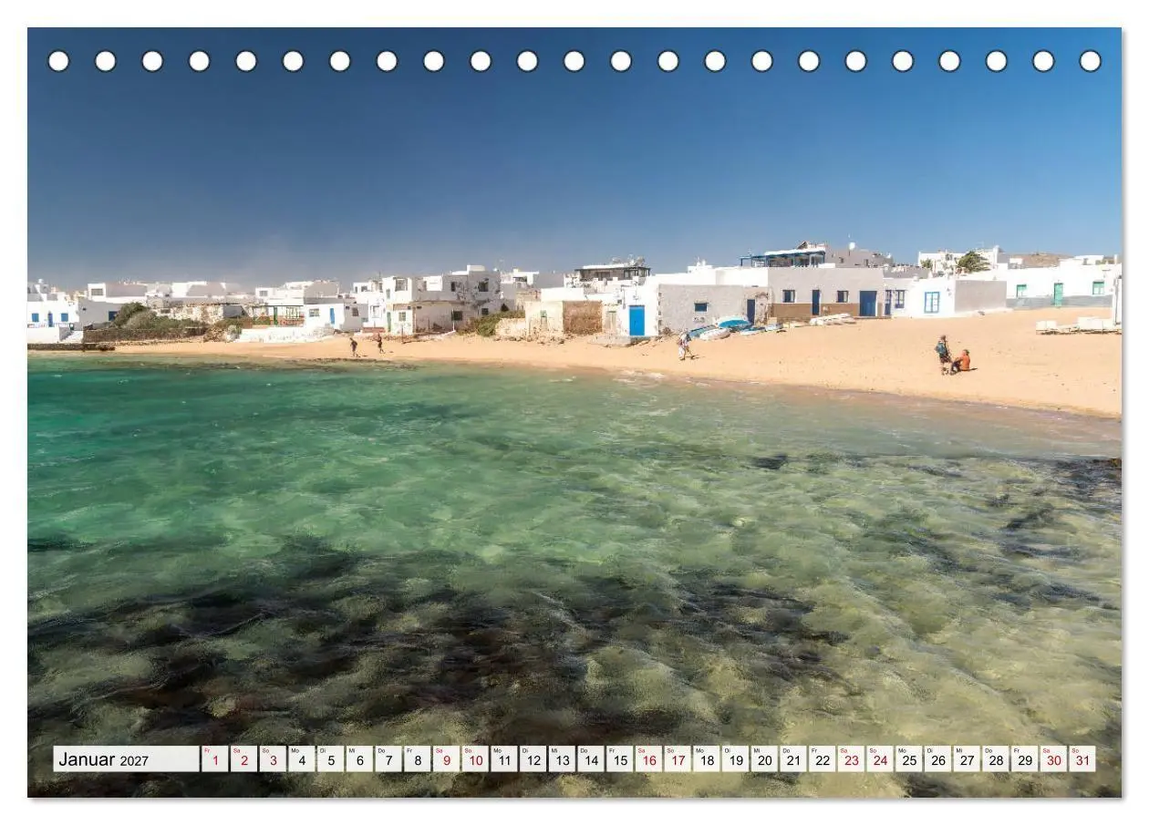 Bild: 9783569590083 | Kanarische Inseln - Lanzarote (Tischkalender 2027 DIN A5 quer),...