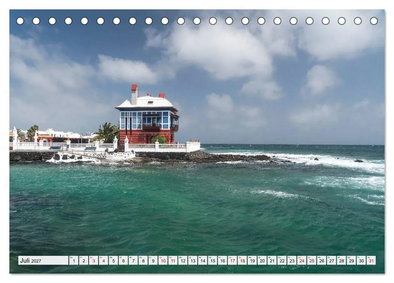Bild: 9783569590083 | Kanarische Inseln - Lanzarote (Tischkalender 2027 DIN A5 quer),...