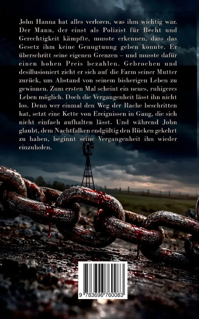Rückseite: 9783696760083 | Der Nachtfalke | Die Kette der Vergeltung | Hans J. Gibiser | Buch