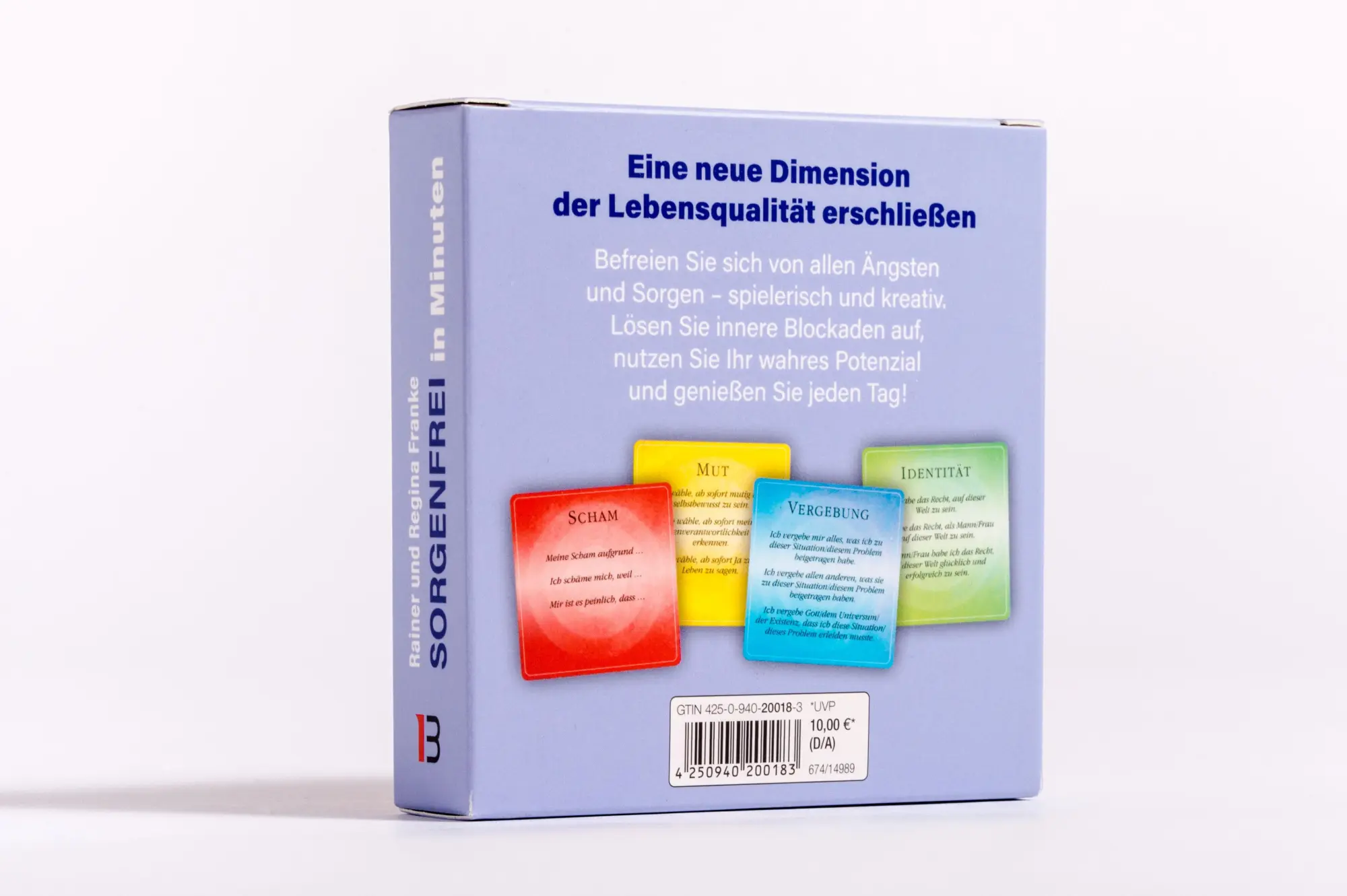 Bild: 4250940200183 | Sorgenfrei in Minuten (Karten) | Rainer und Regina Franke | Box | 2025