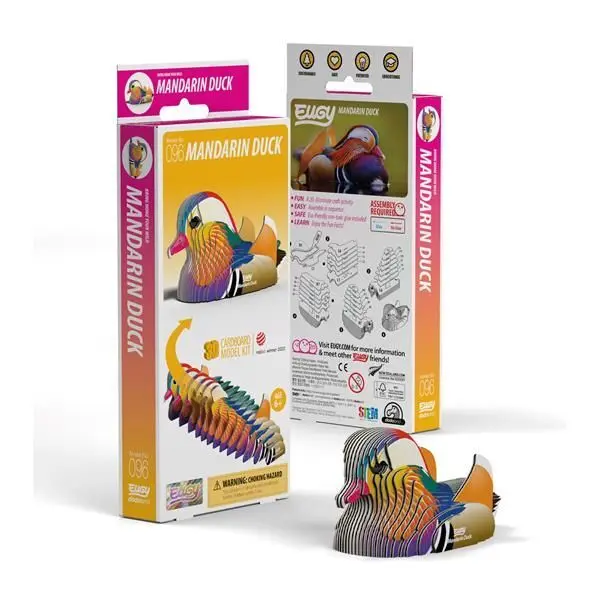 Cover: 9421036940183 | EUGY 3D Bastelset Mandarinente | Kit (Bastelset) | 650096 | Deutsch
