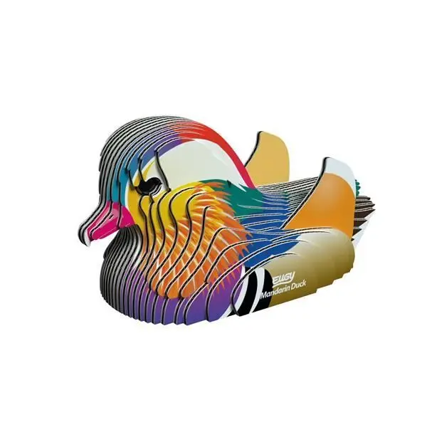 Bild: 9421036940183 | EUGY 3D Bastelset Mandarinente | Kit (Bastelset) | 650096 | Deutsch