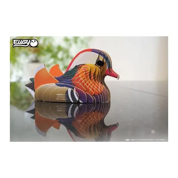 Bild: 9421036940183 | EUGY 3D Bastelset Mandarinente | Kit (Bastelset) | 650096 | Deutsch