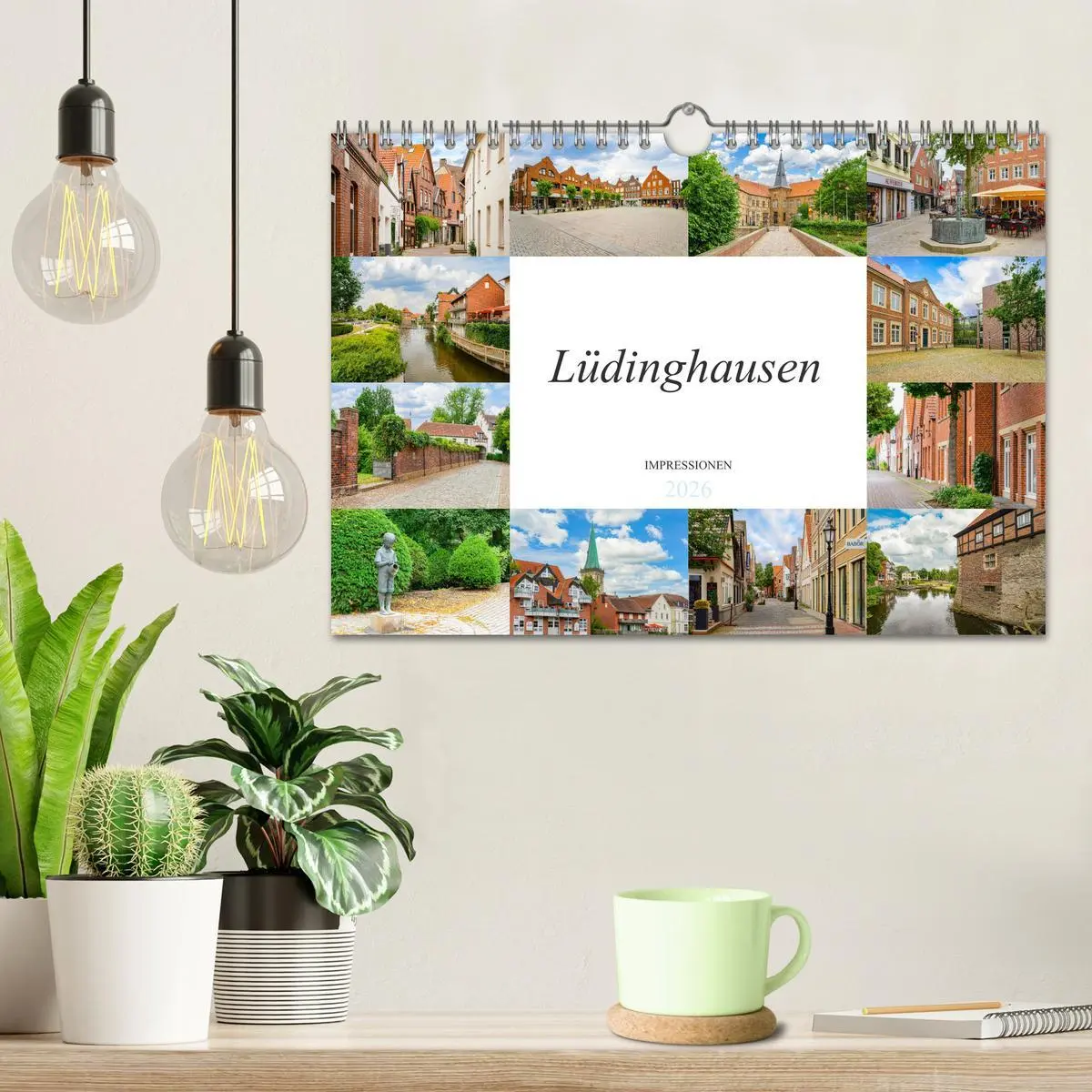 Bild: 9783457780183 | Lüdinghausen Impressionen (Wandkalender 2026 DIN A4 quer), CALVENDO...