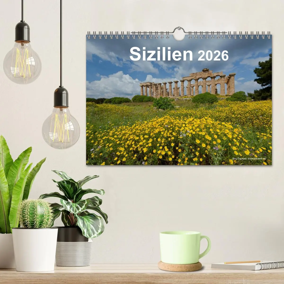 Bild: 9783457850183 | Sizilien 2026 (Wandkalender 2026 DIN A4 quer), CALVENDO Monatskalender