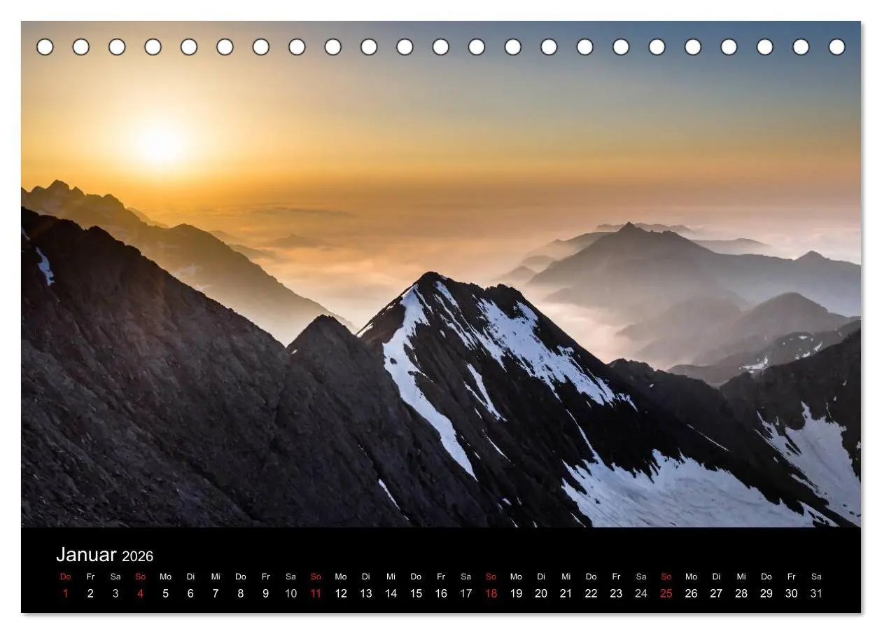 Bild: 9783516180183 | Grande Traversata delle Alpi - Wandern auf der GTA (Tischkalender...