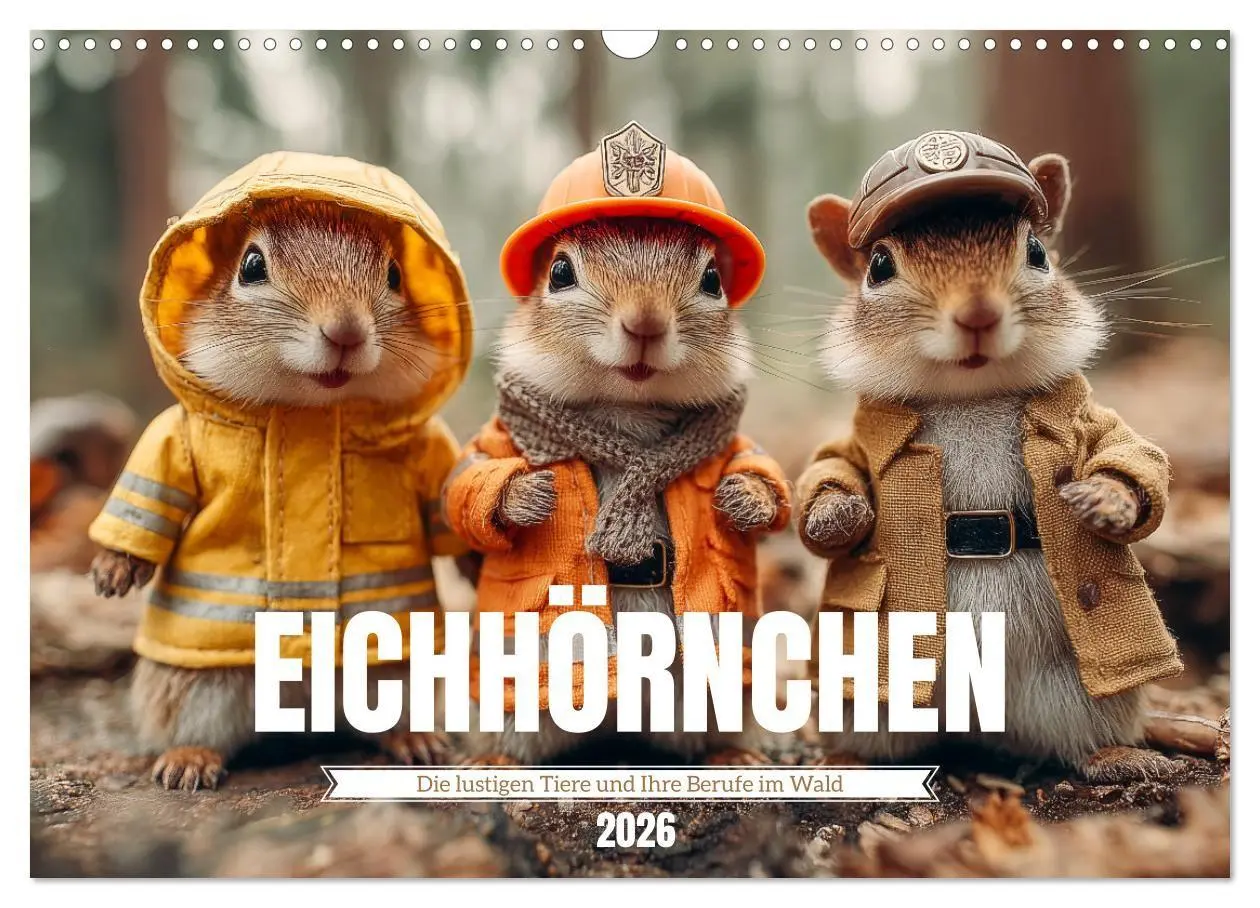 Cover: 9783516630183 | Eichhörnchen - Die lustigen Tiere und ihre Berufe im Wald...