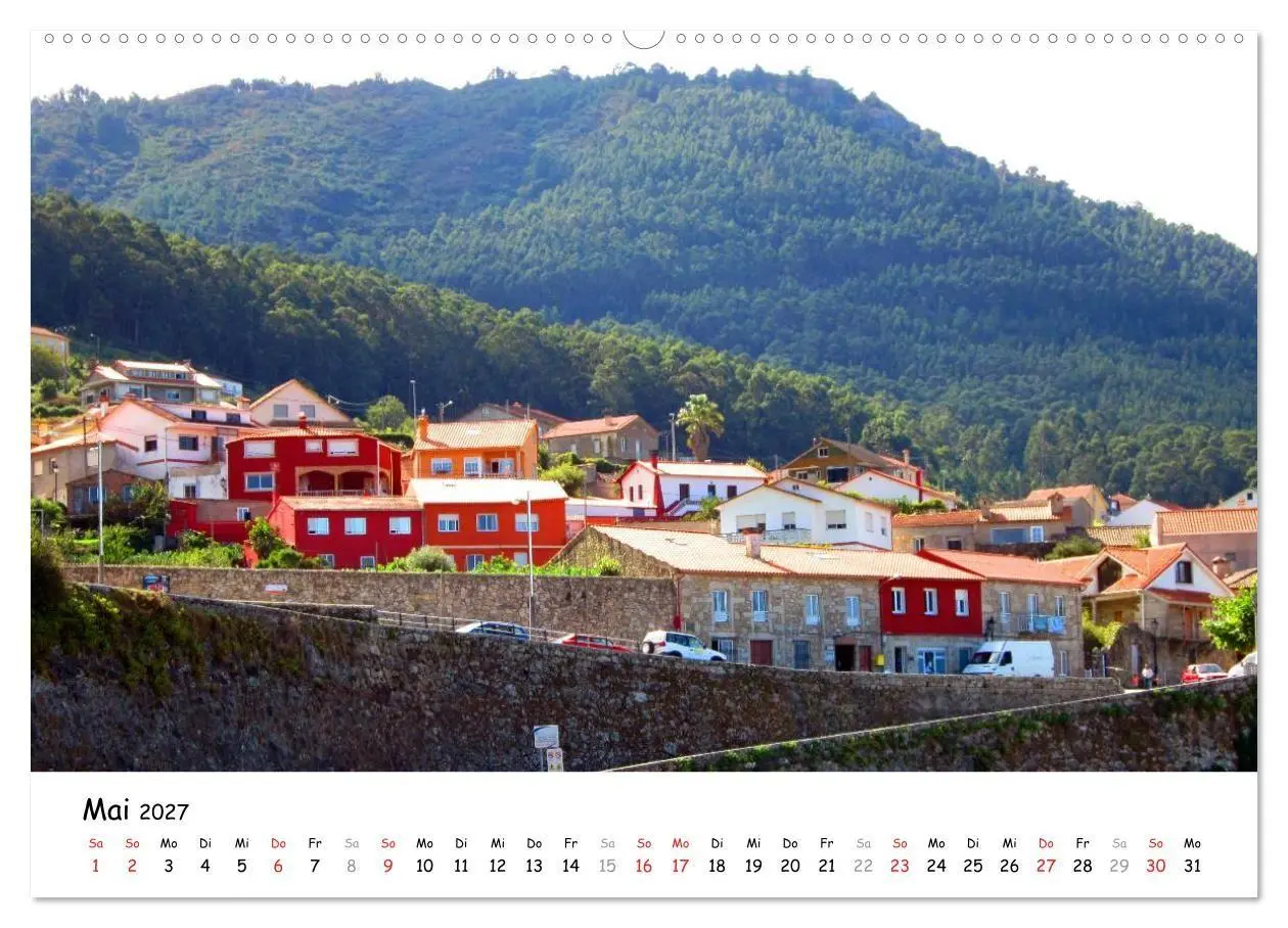 Bild: 9783569960183 | Camino Portugues - Jakobsweg (Wandkalender 2027 DIN A2 quer),...