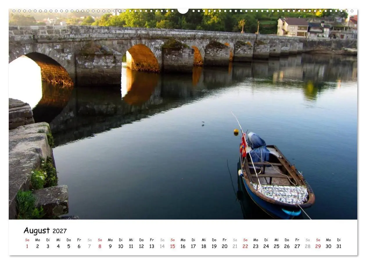 Bild: 9783569960183 | Camino Portugues - Jakobsweg (Wandkalender 2027 DIN A2 quer),...