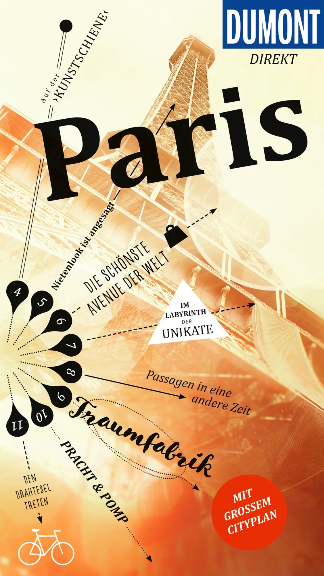 Cover: 9783616000183 | DUMONT direkt Reiseführer Paris | Mit großem Cityplan | Kalmbach