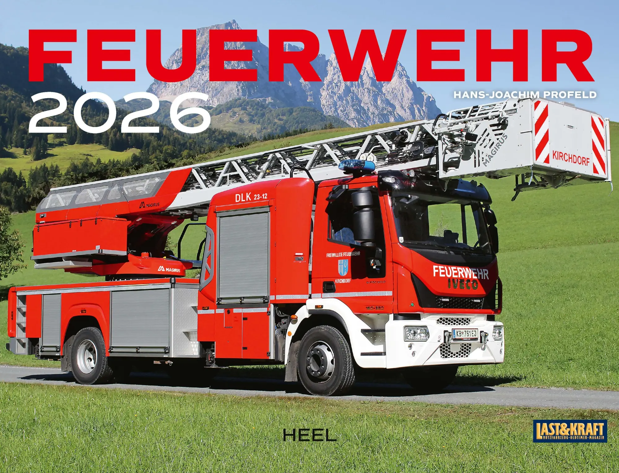 Cover: 9783690190183 | Kalender Feuerwehr 2026 Eintragkalender | Wandkalender | Profeld