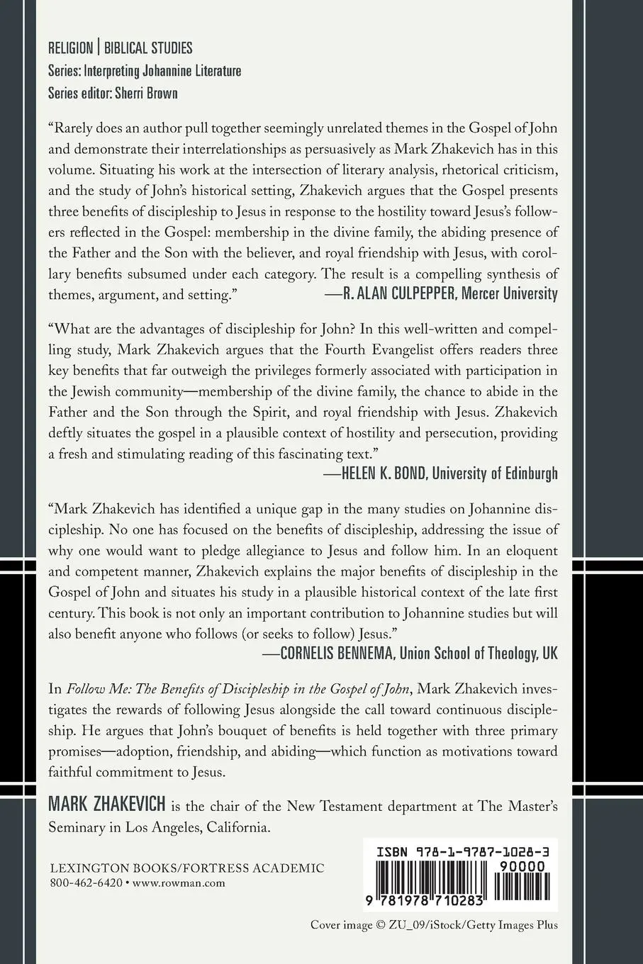 Rückseite: 9781978710283 | Follow Me | The Benefits of Discipleship in the Gospel of John | Buch
