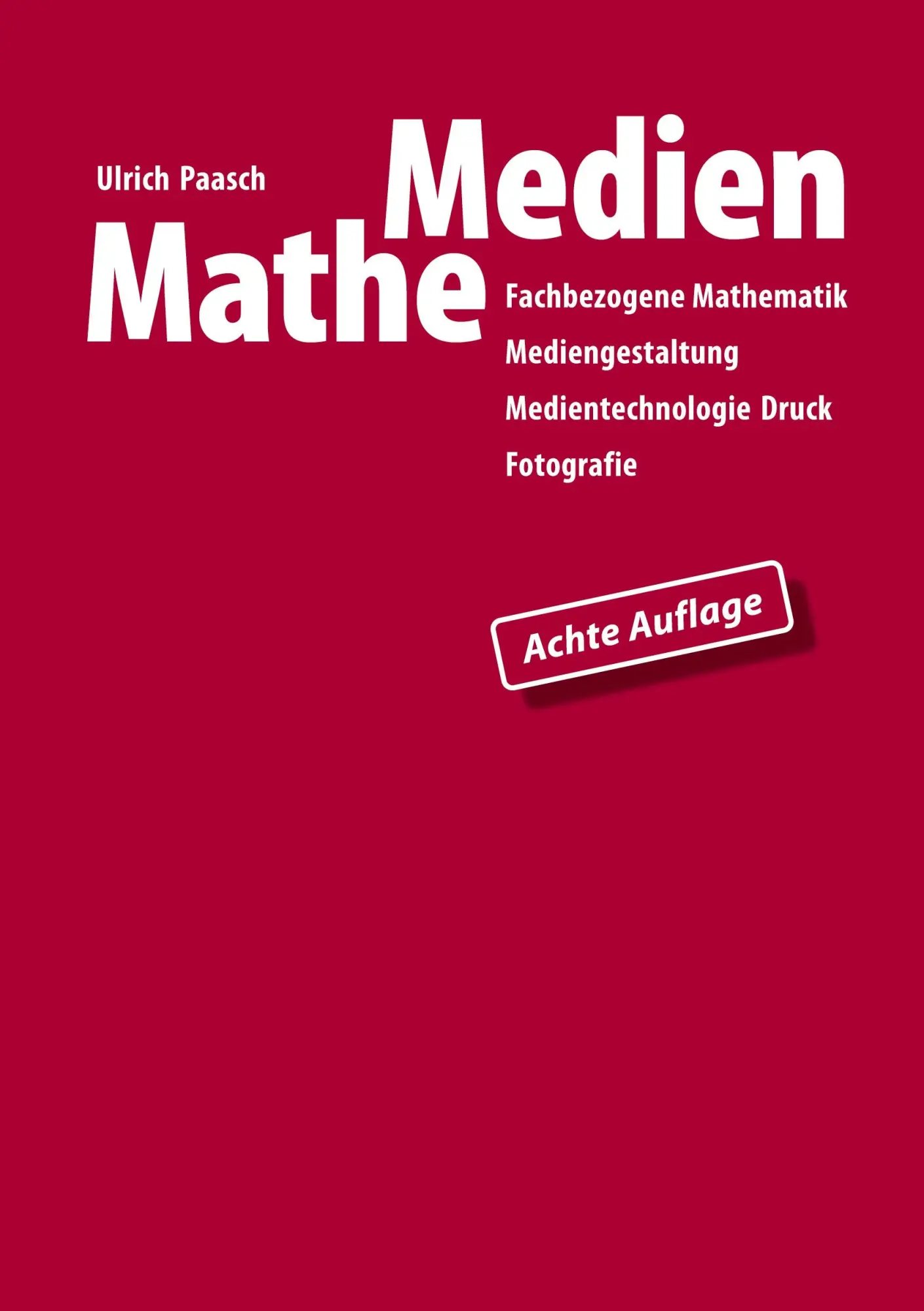 Cover: 9783347880283 | MatheMedien | Ulrich Paasch | Buch | HC gerader Rücken kaschiert