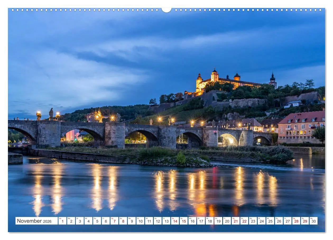 Bild: 9783457460283 | Bayern bei Nacht (Wandkalender 2026 DIN A2 quer), CALVENDO...