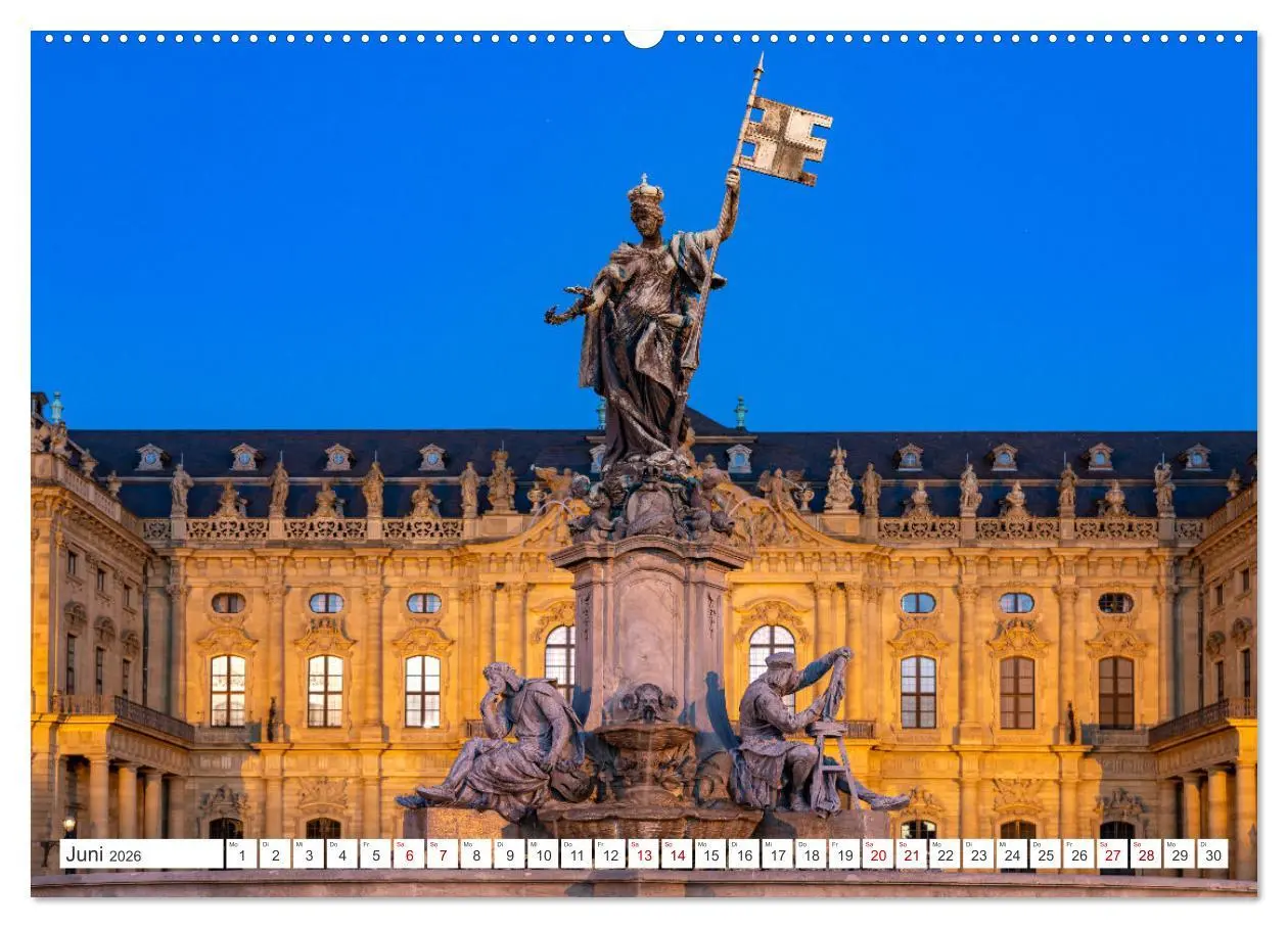 Bild: 9783457460283 | Bayern bei Nacht (Wandkalender 2026 DIN A2 quer), CALVENDO...