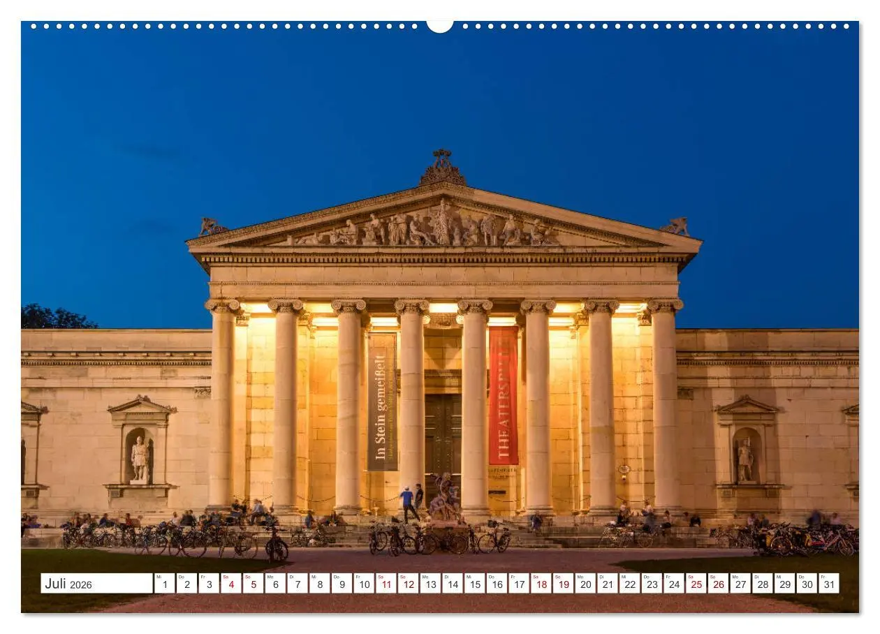 Bild: 9783457460283 | Bayern bei Nacht (Wandkalender 2026 DIN A2 quer), CALVENDO...