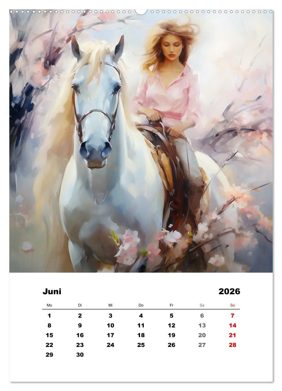 Bild: 9783516310283 | Hoch zu Ross. Mit Reiter-Aquarellen durch die Jahreszeiten...