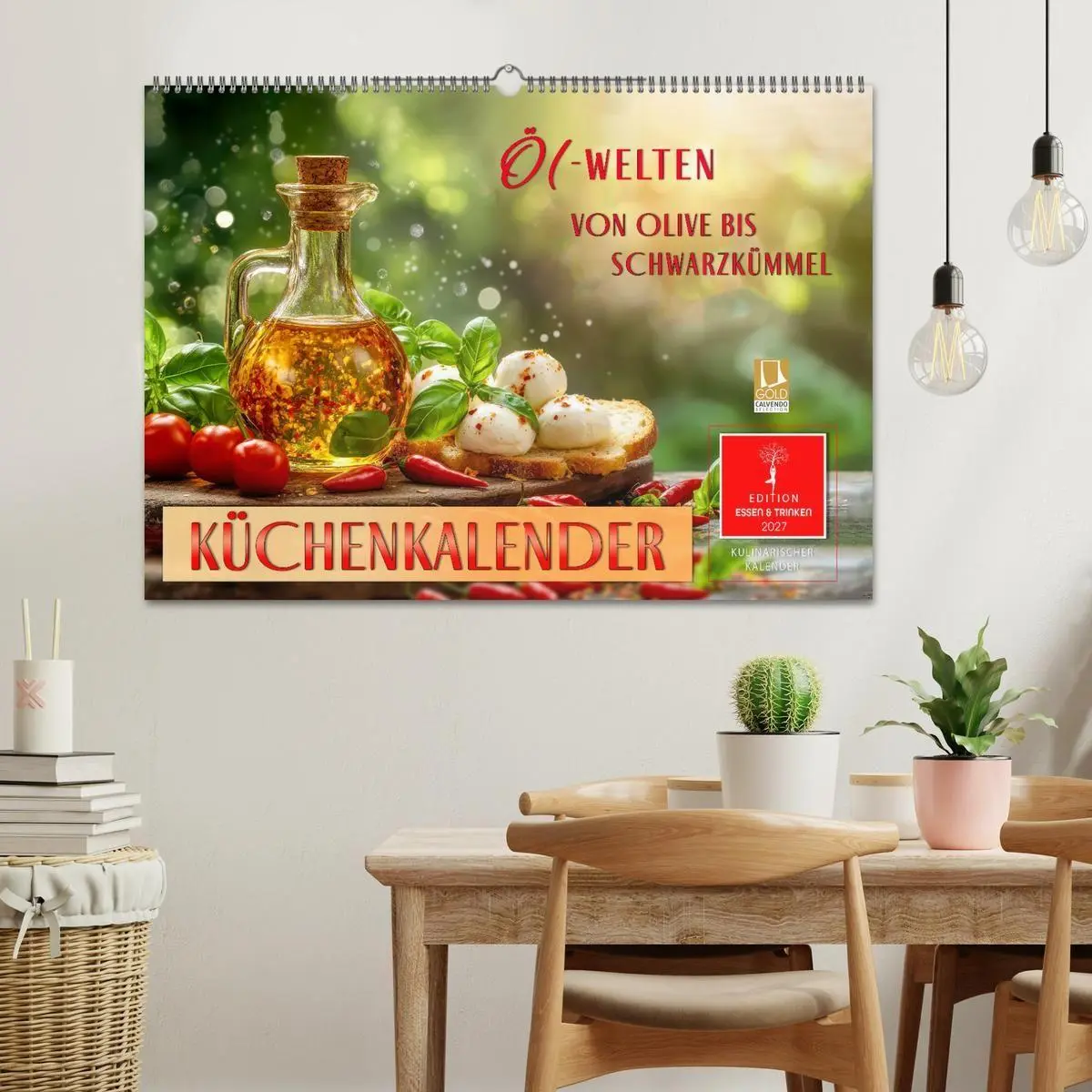 Bild: 9783516790283 | Küchenkalender - ÖL-Welten (Wandkalender 2027 DIN A2 quer),...
