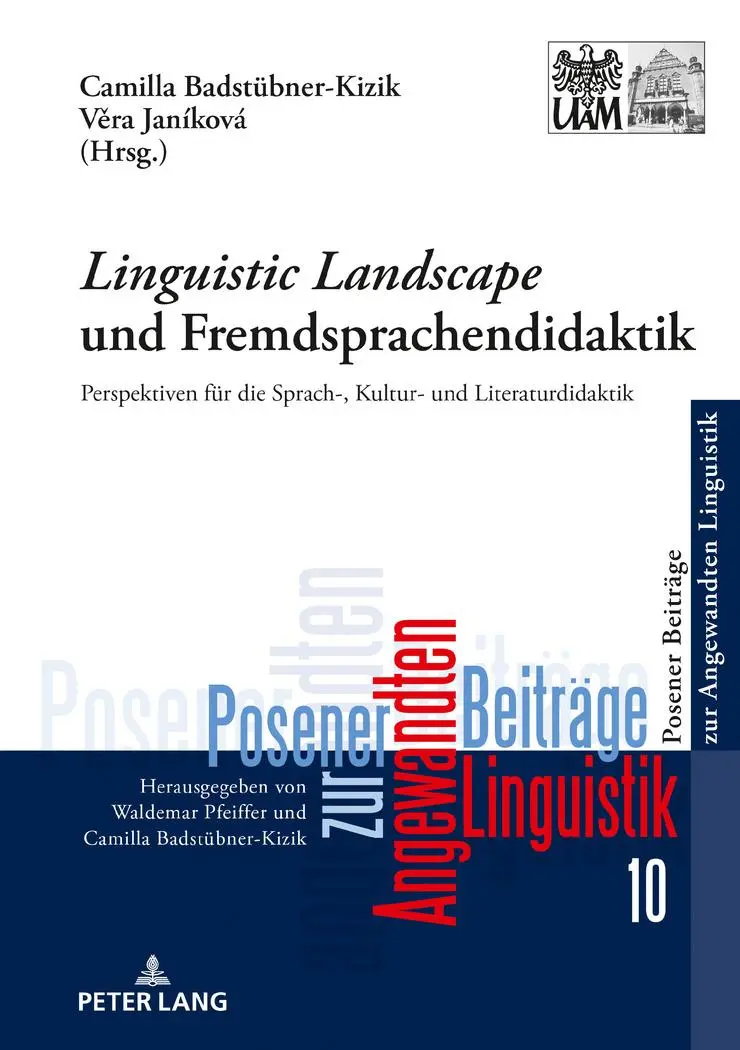 Cover: 9783631770283 | 'Linguistic Landscape' und Fremdsprachendidaktik | Buch | Deutsch