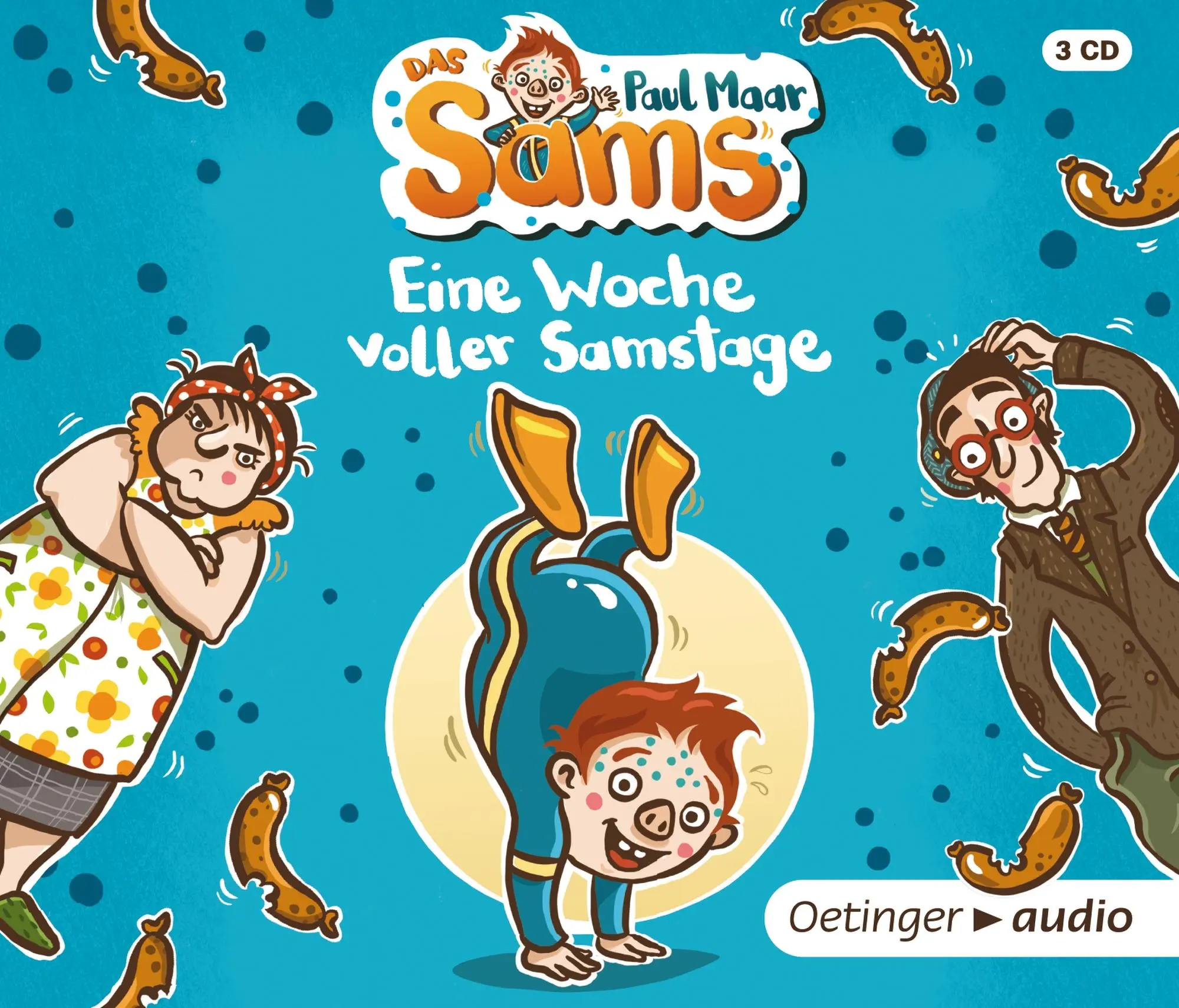 Cover: 9783837310283 | Eine Woche voller Samstage (3 CD) | Ungekürzte Lesung | Paul Maar | CD