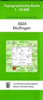 Topographische Karte Baden-Württemberg Mulfingen | Mit UTM-Koordinaten bezogen auf d. WGS84/ETRS89 | (Land-)Karte | Mehrfarbendruck. Gefalzt | Deutsch | 2018 | Landesamt für Geoinformation BW