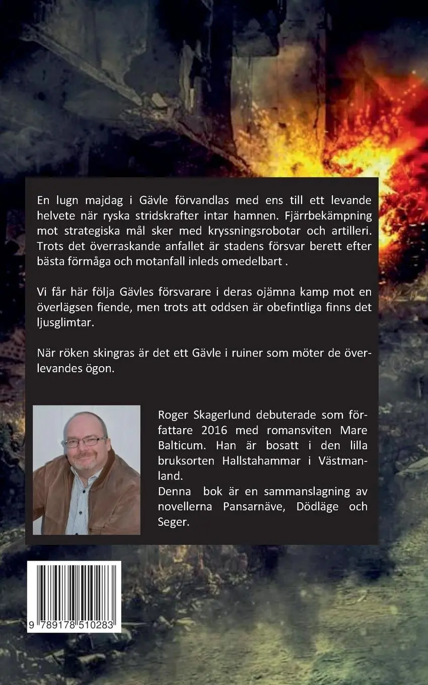 Rückseite: 9789178510283 | Gävle har fallit | Mare Balticum Novell | Roger Skagerlund | Buch