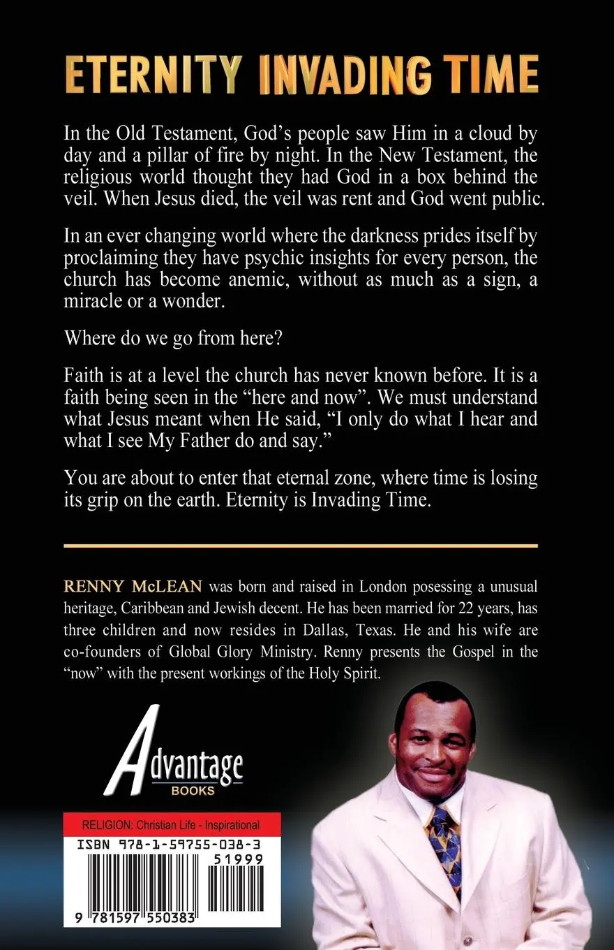 Rückseite: 9781597550383 | Eternity Invading Time | Renny G. McLean (u. a.) | Taschenbuch | 2005