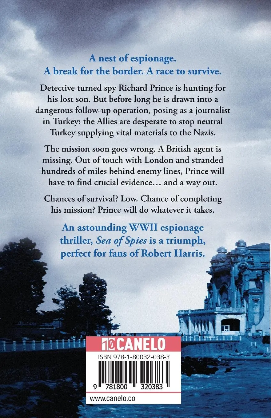 Rückseite: 9781800320383 | Sea of Spies | Alex Gerlis | Taschenbuch | Englisch | 2021