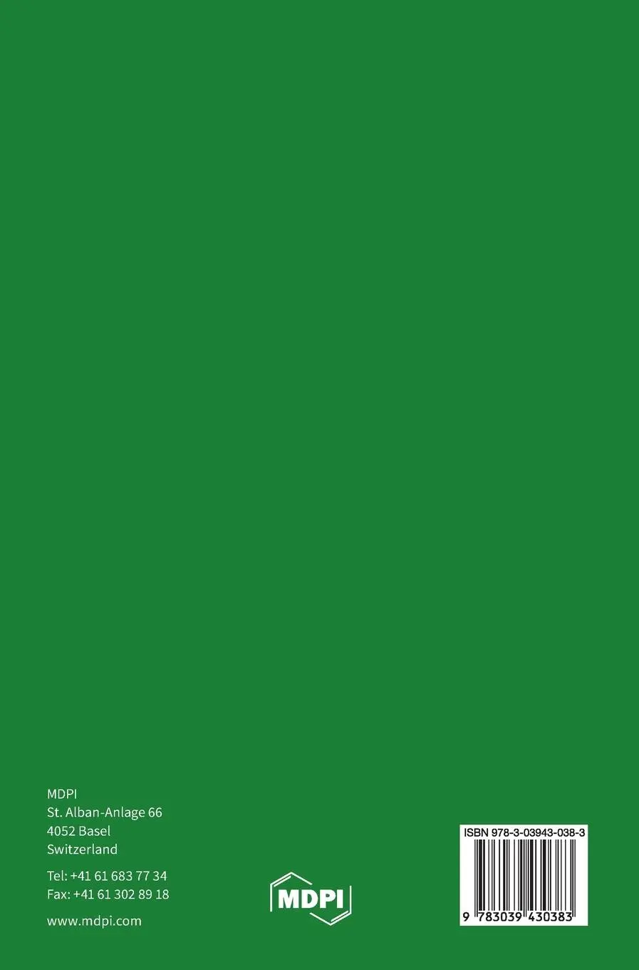Rückseite: 9783039430383 | Stem Cell Bioprocessing and Manufacturing | Buch | Gebunden | Englisch