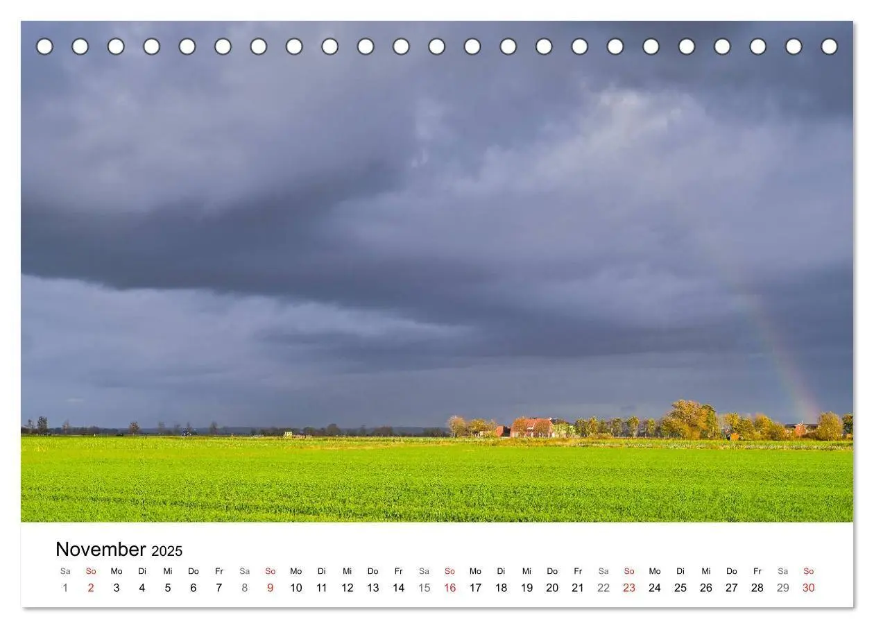 Bild: 9783435740383 | Dithmarschen - Der Landkreis (Tischkalender 2025 DIN A5 quer),...