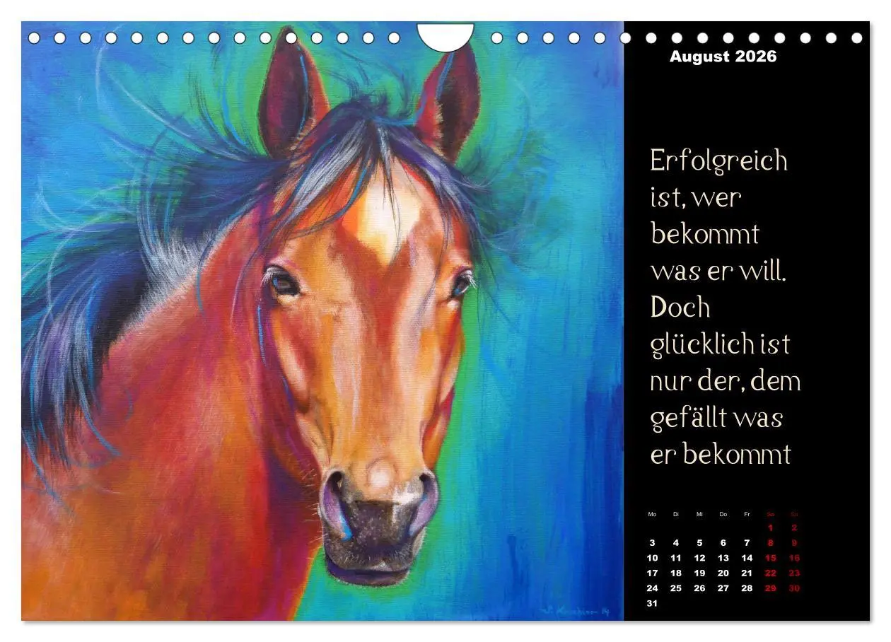Bild: 9783457760383 | Die Botschaft der Krafttiere (Wandkalender 2026 DIN A4 quer),...