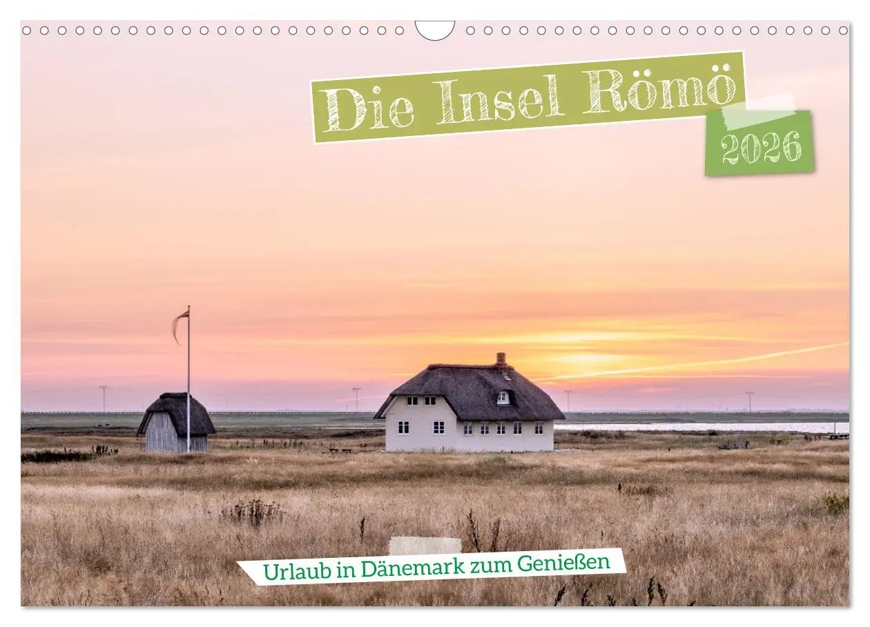 Cover: 9783516160383 | Die Insel Römö (Wandkalender 2026 DIN A3 quer), CALVENDO...