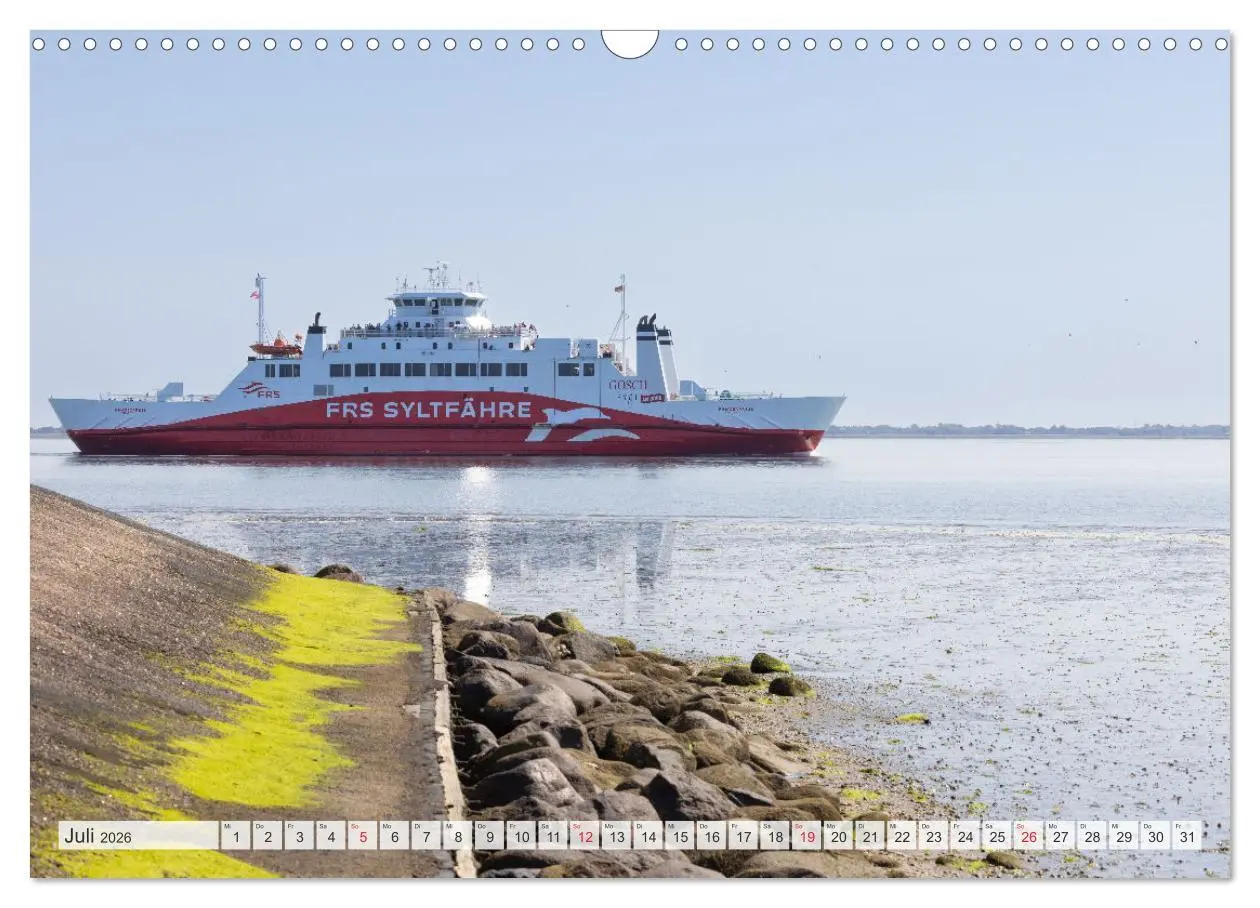 Bild: 9783516160383 | Die Insel Römö (Wandkalender 2026 DIN A3 quer), CALVENDO...