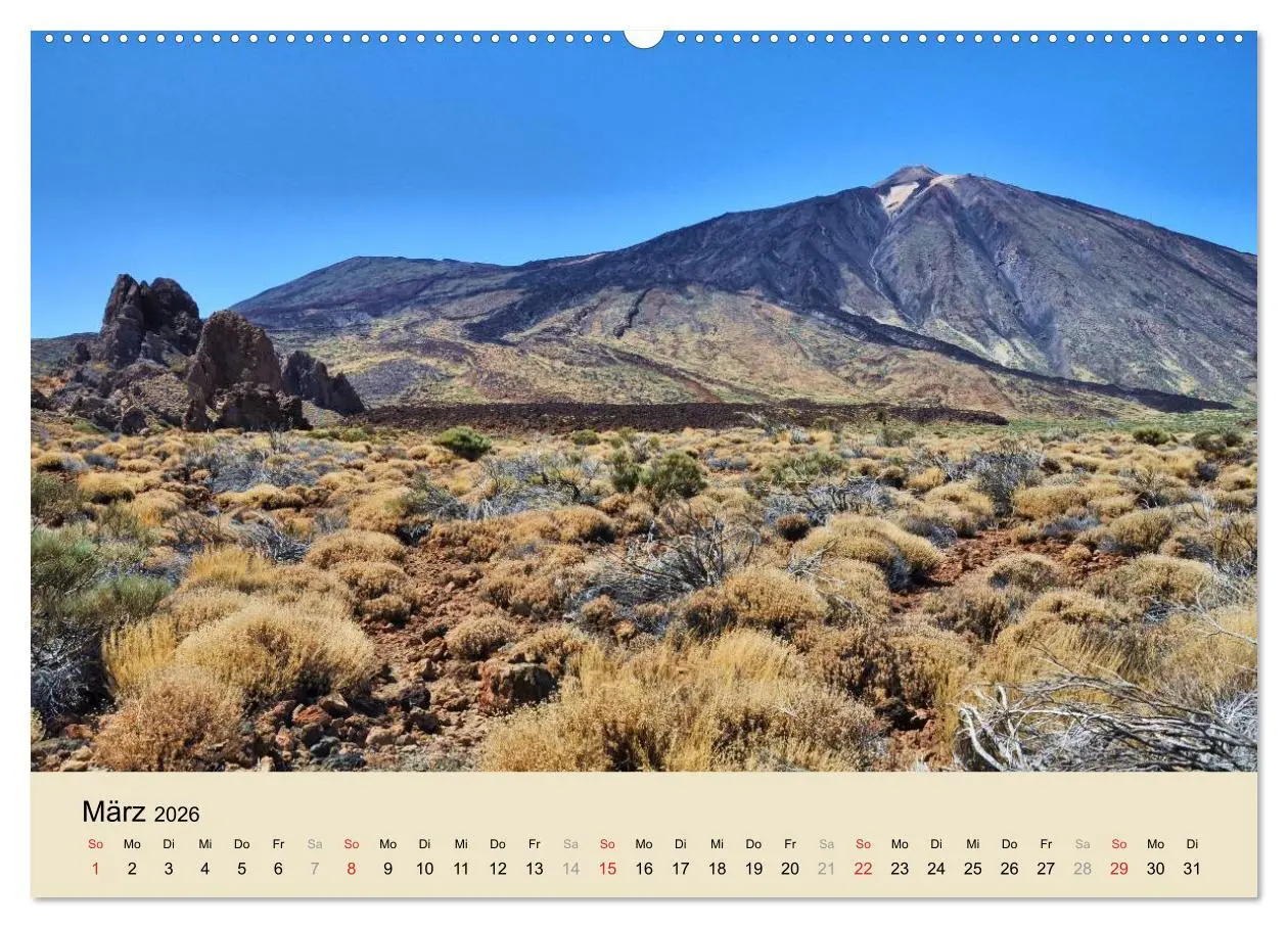 Bild: 9783516230383 | Teneriffa 2026 (Wandkalender 2026 DIN A2 quer), CALVENDO...