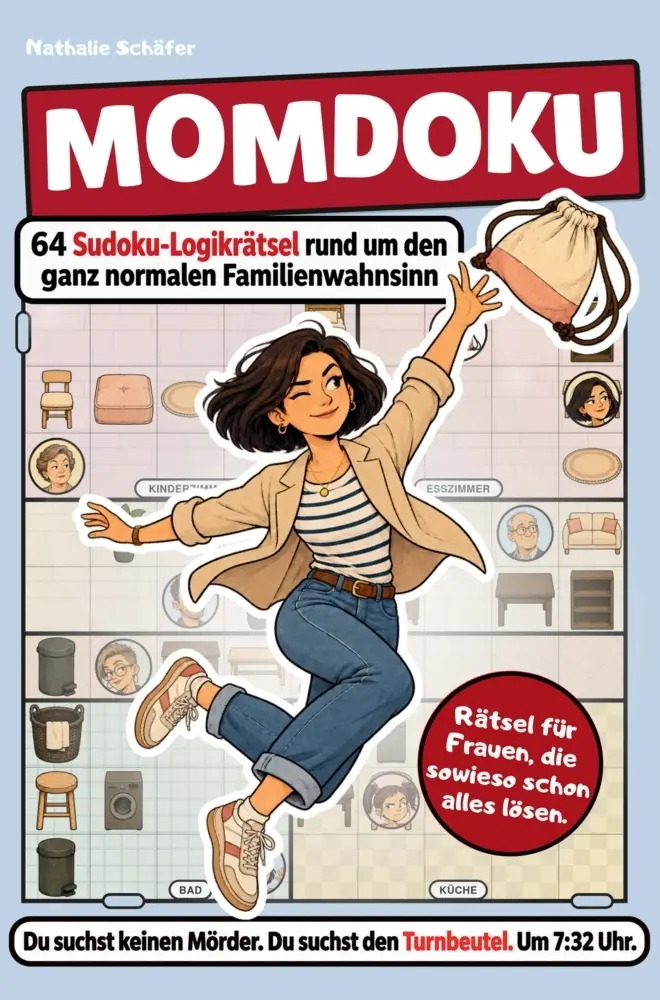 Cover: 9783693830383 | Momdoku - 64 Sudoku-Logikrätsel rund um den ganz normalen...