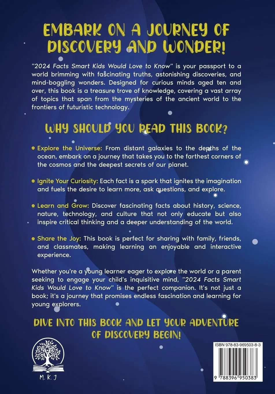 Rückseite: 9788396950383 | 2024 Facts Smart Kids Would Love to Know A World of Wonders | Mark Kj