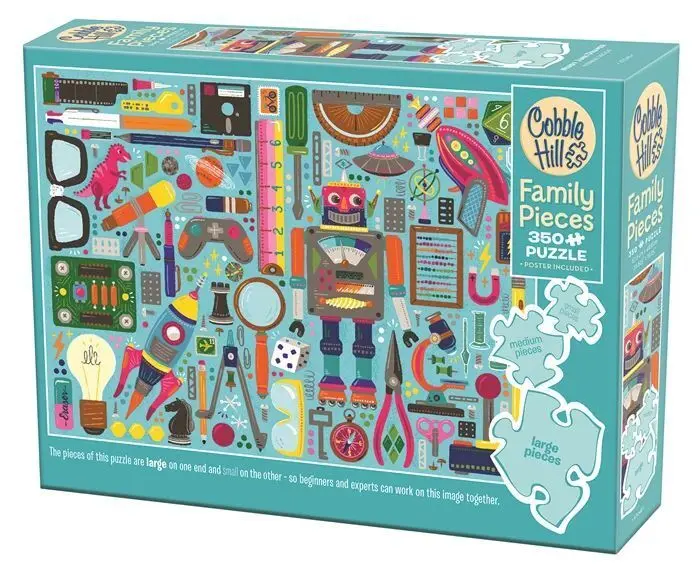 Cover: 625012470483 | COBBLE HILL PUZZLES - Bunter Krimskrams 350 Teile | Spiel | In Karton
