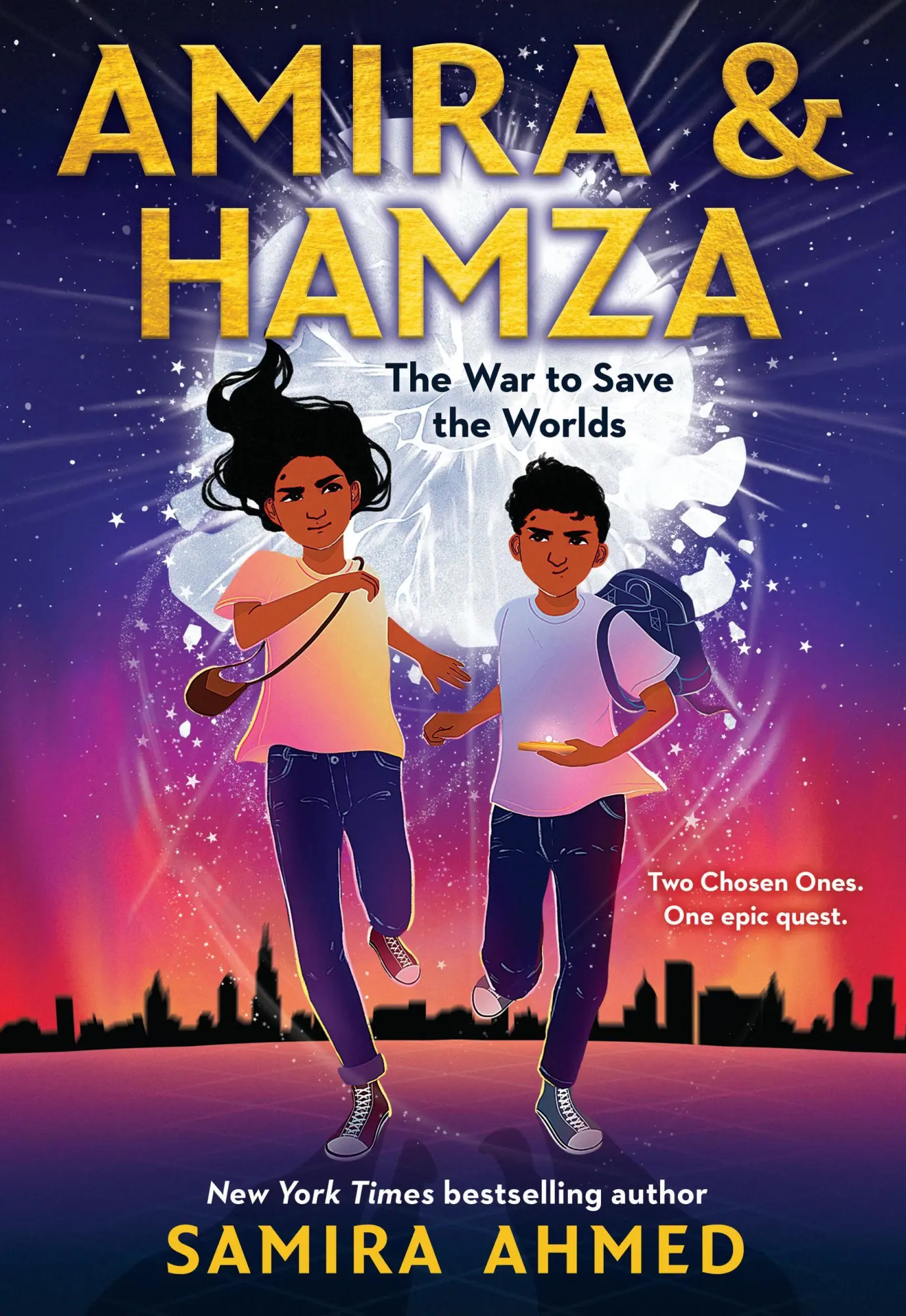 Cover: 9780316540483 | Amira &amp; Hamza: The War to Save the Worlds | Volume 1 | Samira Ahmed