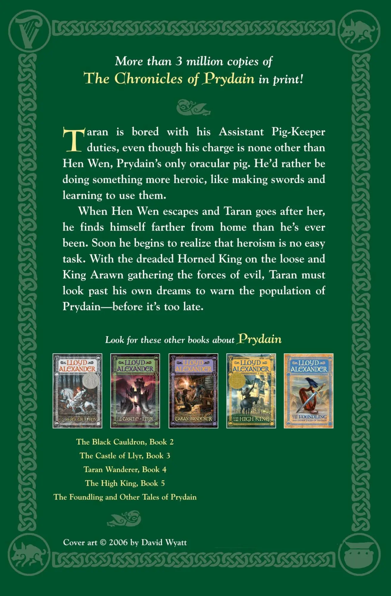 Rückseite: 9780805080483 | The Book of Three | Lloyd Alexander | Taschenbuch | Square Fish | 2006