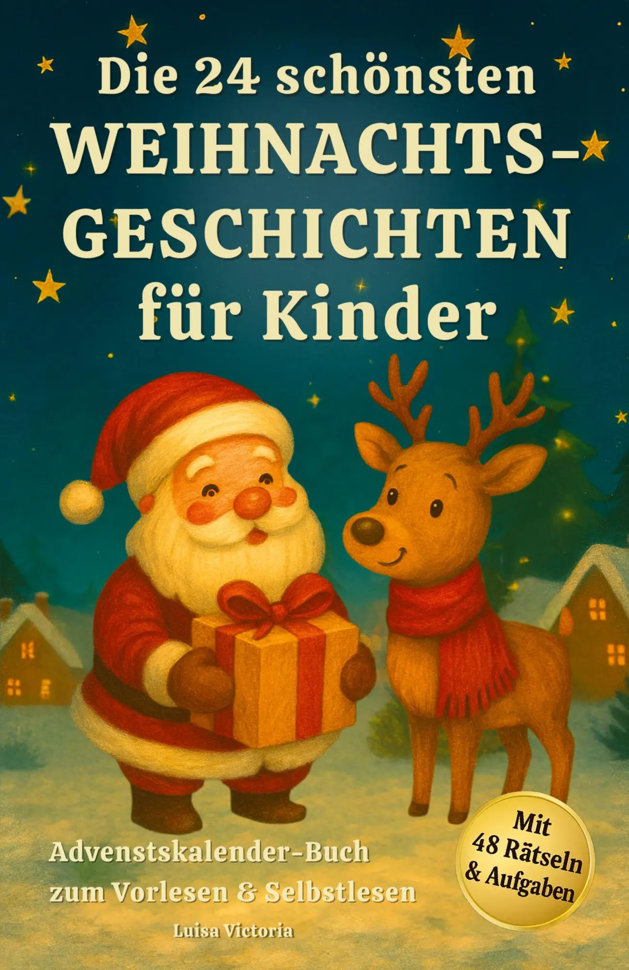 Cover: 9783384700483 | Adventskalender-Buch: Die 24 schönsten Weihnachtsgeschichten für...