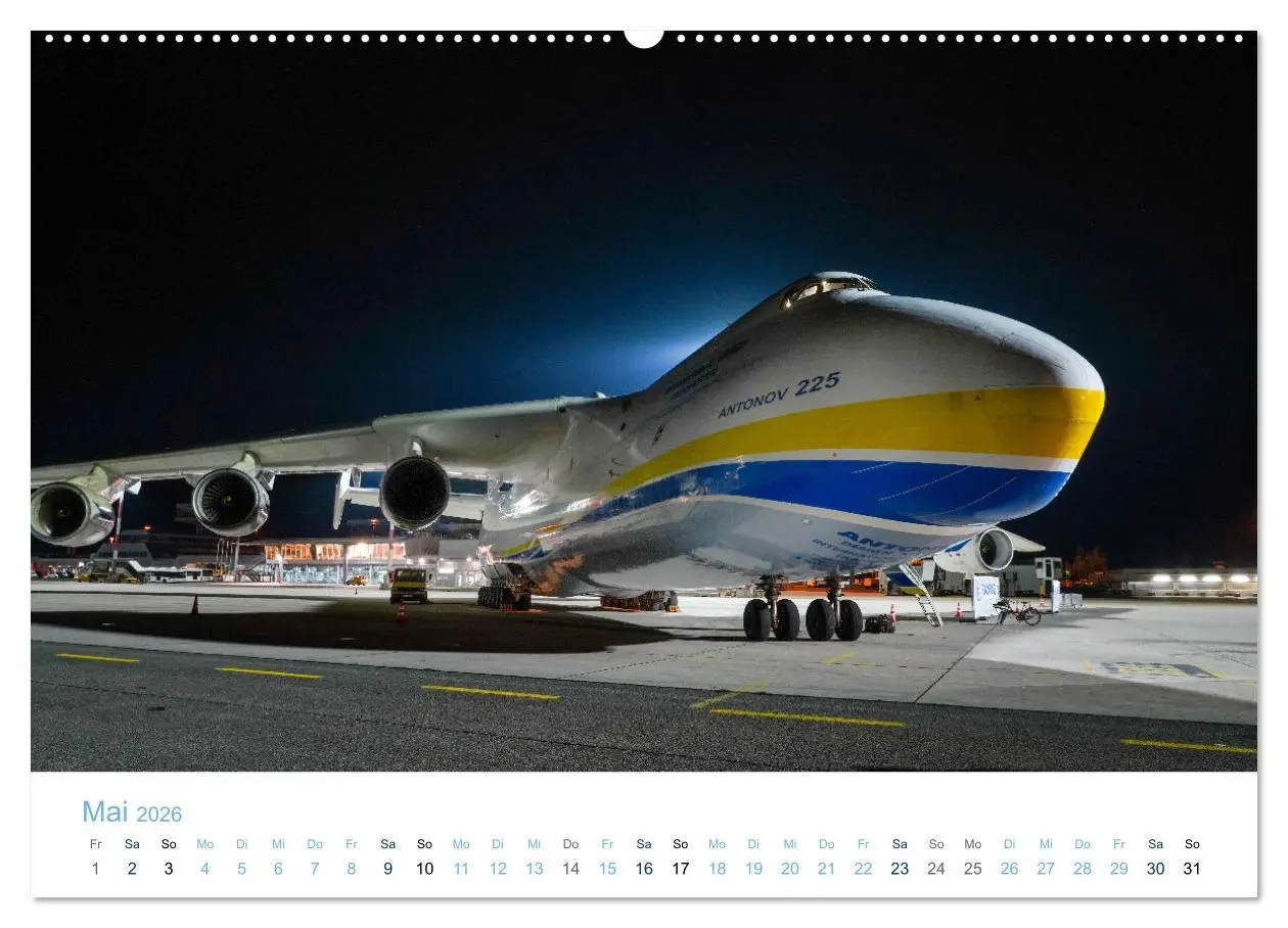 Bild: 9783457440483 | ANTONOV AN-225 "MRIJA" (hochwertiger Premium Wandkalender 2026 DIN...