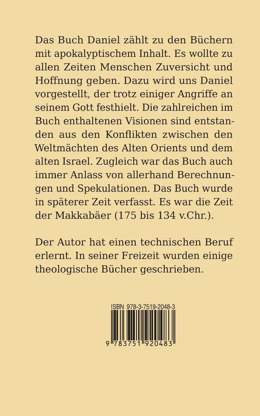 Rückseite: 9783751920483 | Das Buch Daniel | Zwischen Gott und Weltmacht | Guenther H. Klein