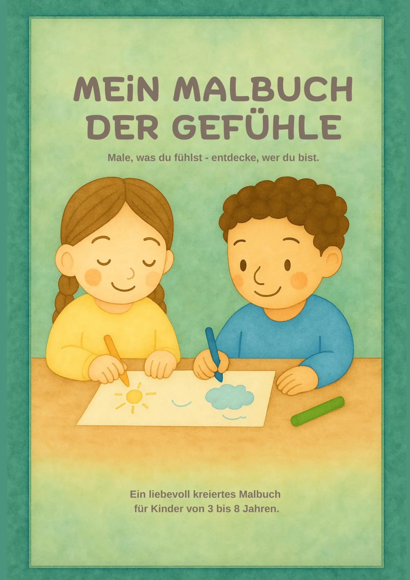 Cover: 9783819260483 | Mein Malbuch der Gefühle | Demet Tasan | Taschenbuch | 90 S. | Deutsch