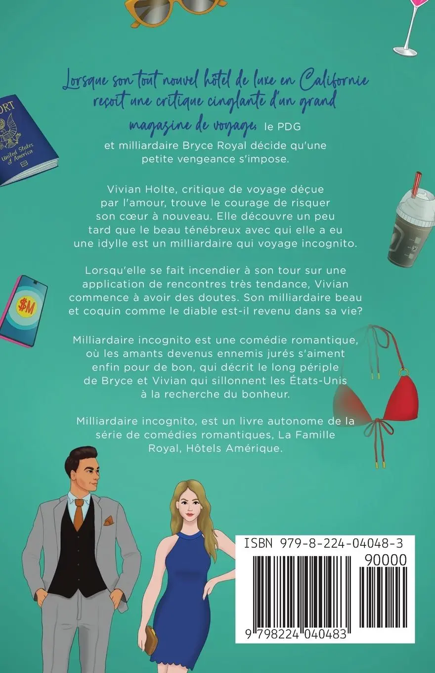 Rückseite: 9798224040483 | Milliardaire incognito | Jessica Gregory | Taschenbuch | Französisch