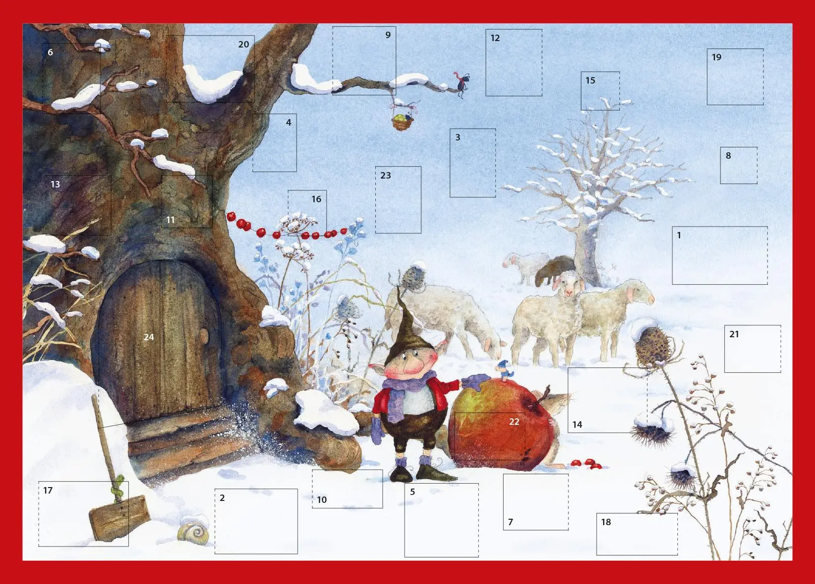 Cover: 4260300470583 | Adventskalender 'Bertie Pom' | Daniela Drescher | Kalender | 1 S.
