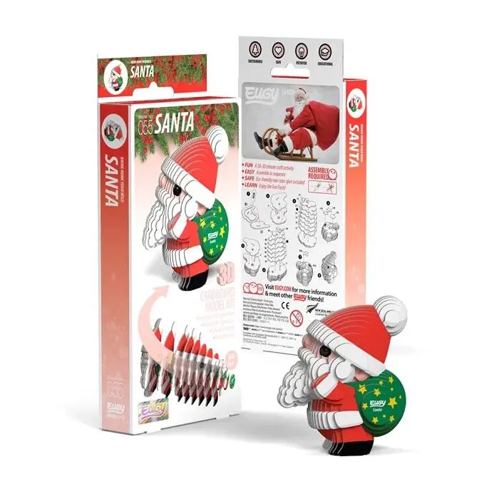 Cover: 9421035150583 | EUGY - 3D Bastelset Weihnachtsmann | Eugy | Spiel | 650055 | Deutsch