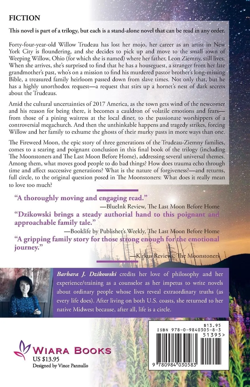 Rückseite: 9780984030583 | The Fireweed Moon | Barbara J. Dzikowski | Taschenbuch | Englisch
